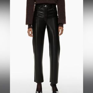 The Melina Pant - Leather Pants (Aritzia)